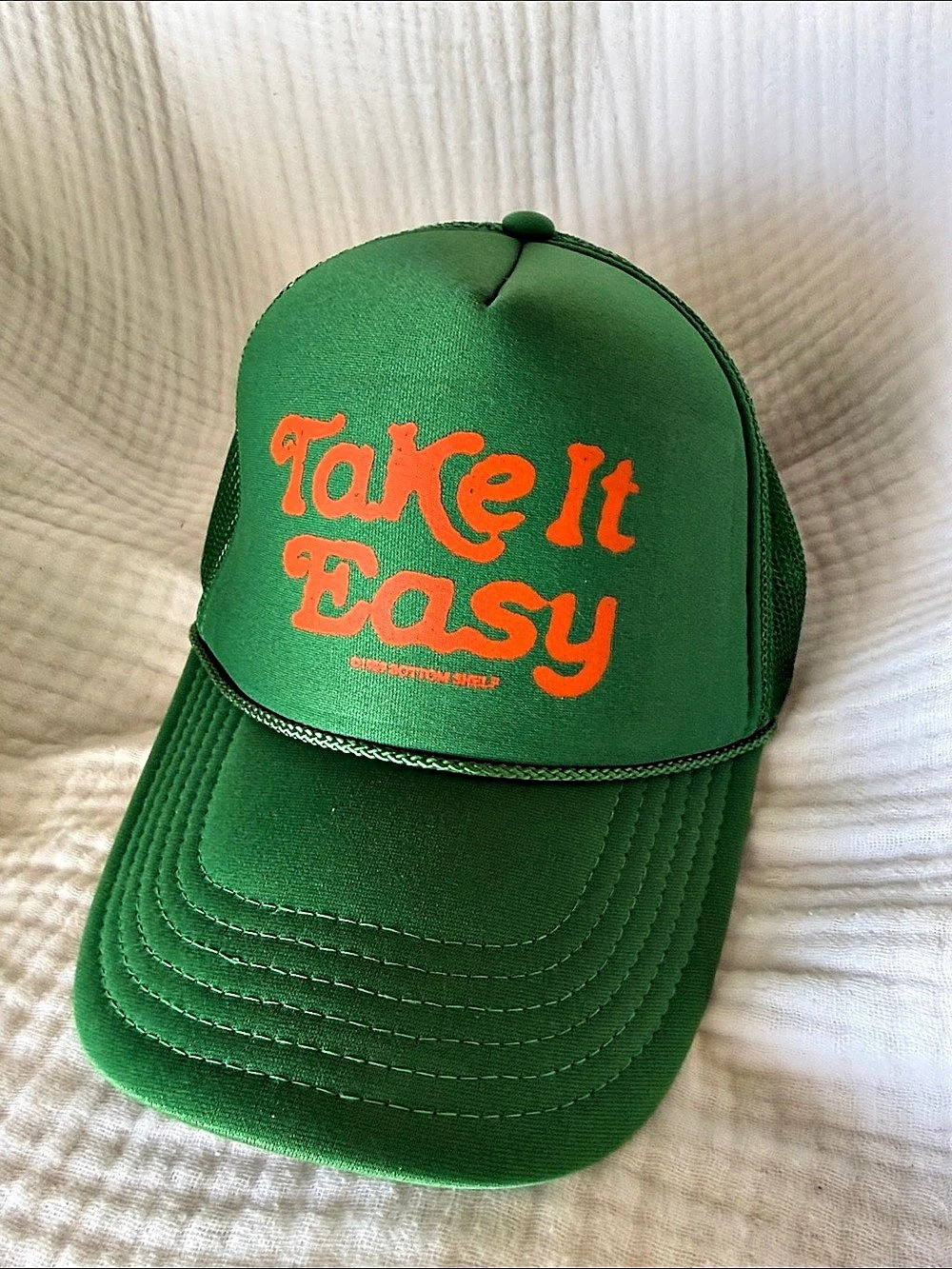 OTTO Take It Easy Trucker Hat Green